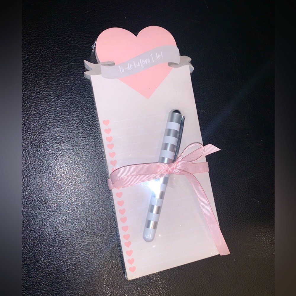Wedding To-do List Note Pad